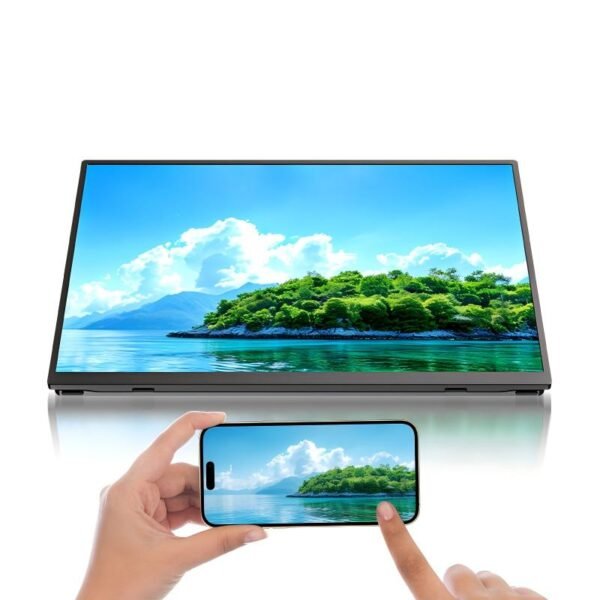 17.3-inch Portable Monitor with Wireless Screen Mirroring